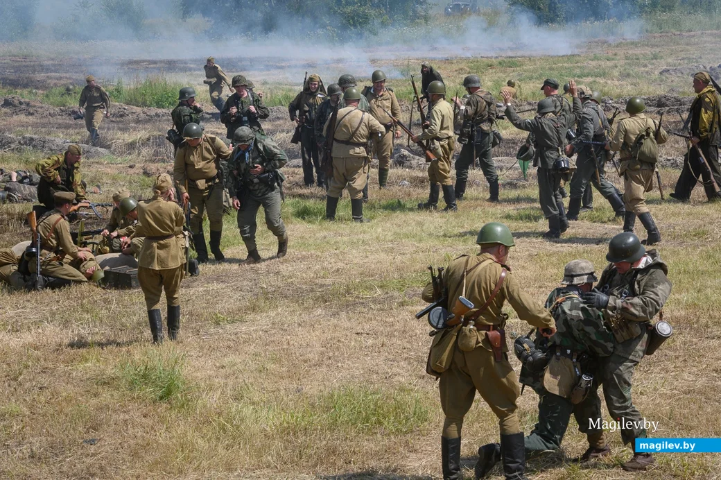 30.06.2024. Щатково, Бобруйский район. Военно-историческая реконструкция Бобруйской