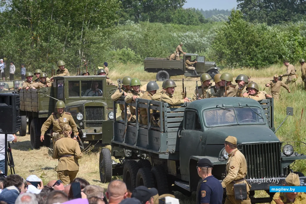 30.06.2024. Щатково, Бобруйский район. Военно-историческая реконструкция Бобруйской