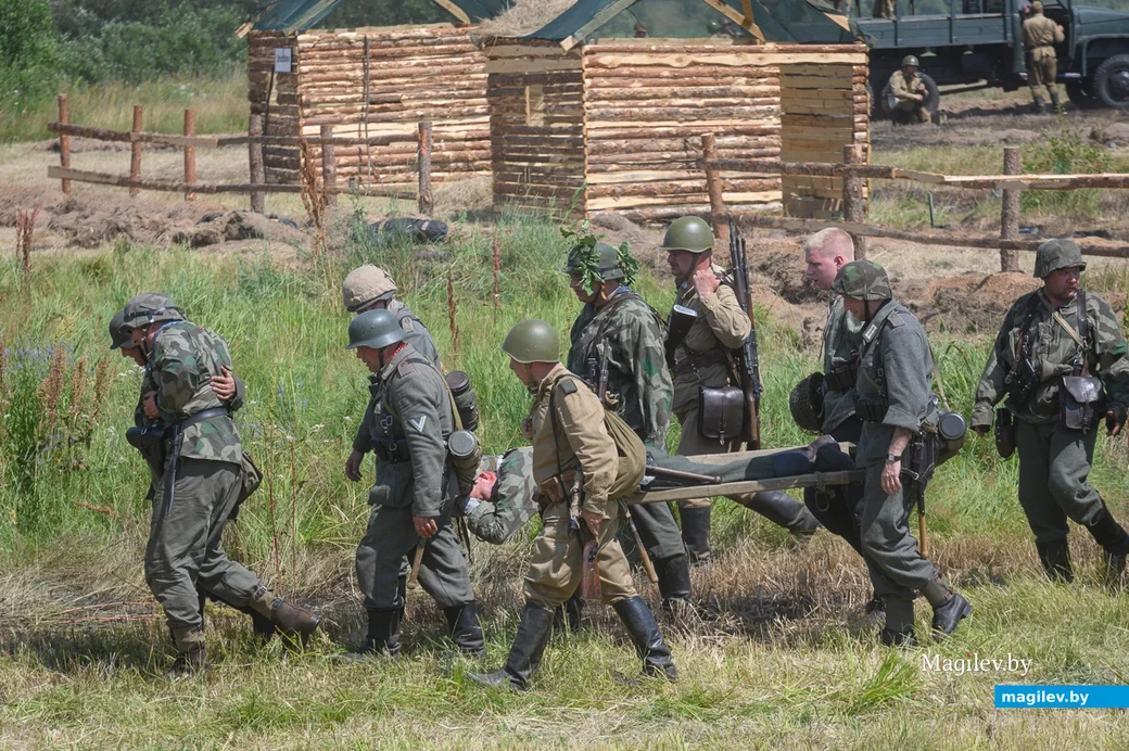 30.06.2024. Щатково, Бобруйский район. Военно-историческая реконструкция Бобруйской