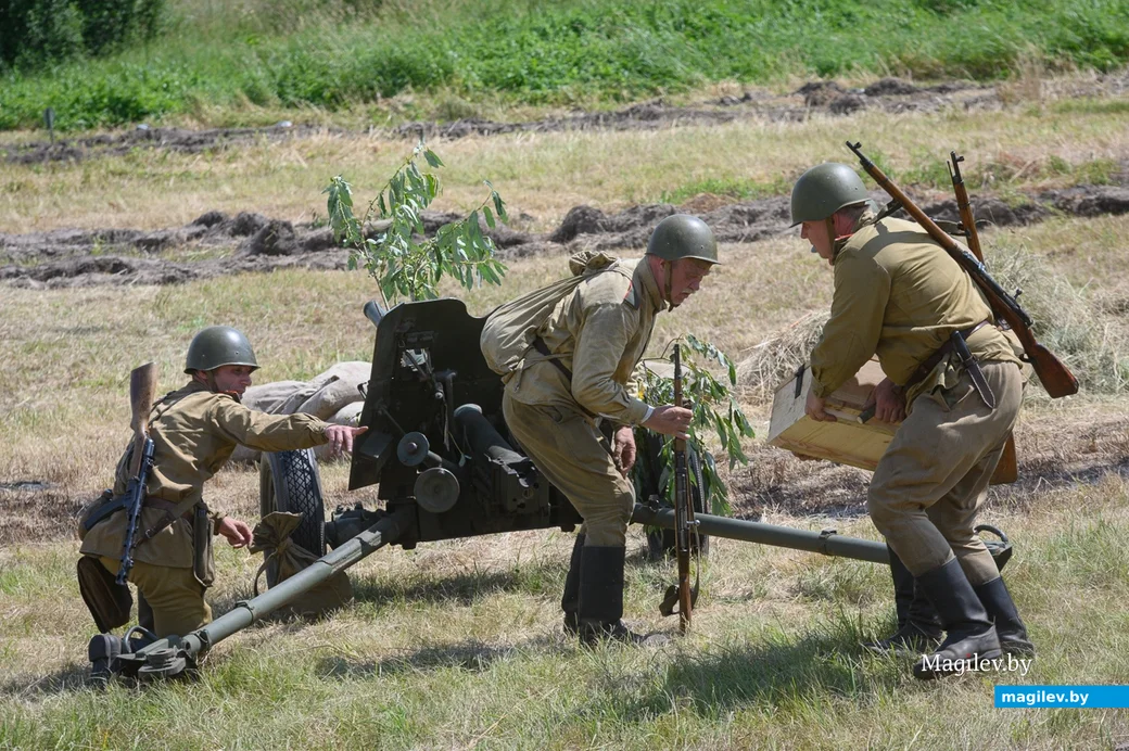 30.06.2024. Щатково, Бобруйский район. Военно-историческая реконструкция Бобруйской