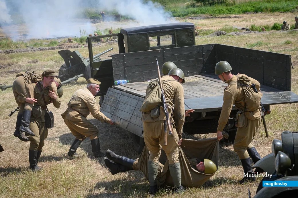 30.06.2024. Щатково, Бобруйский район. Военно-историческая реконструкция Бобруйской