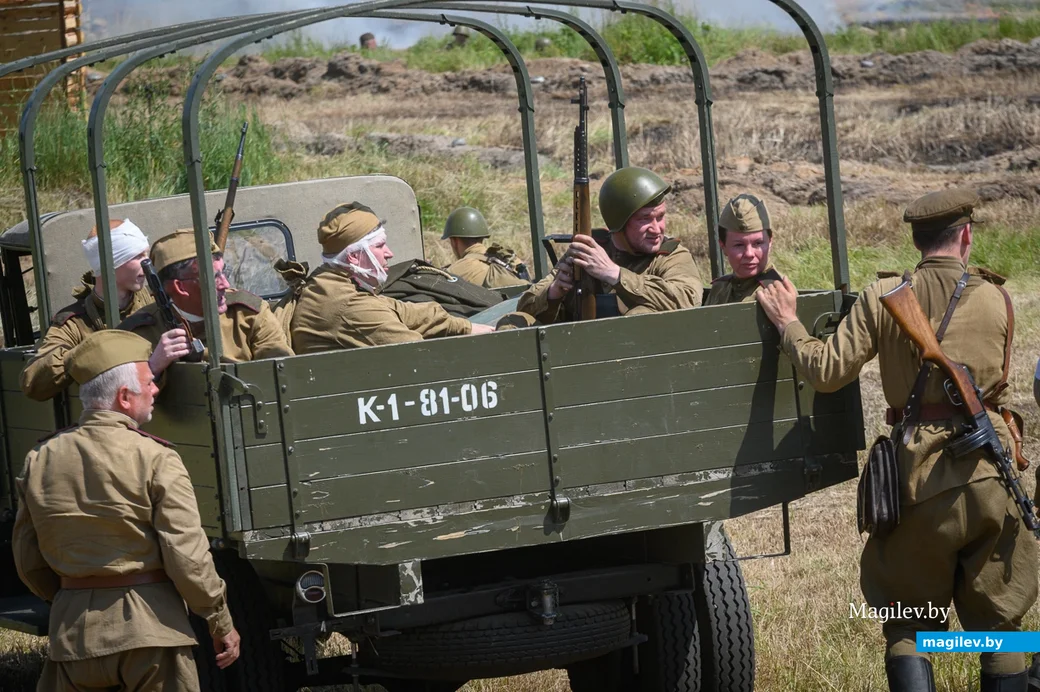 30.06.2024. Щатково, Бобруйский район. Военно-историческая реконструкция Бобруйской