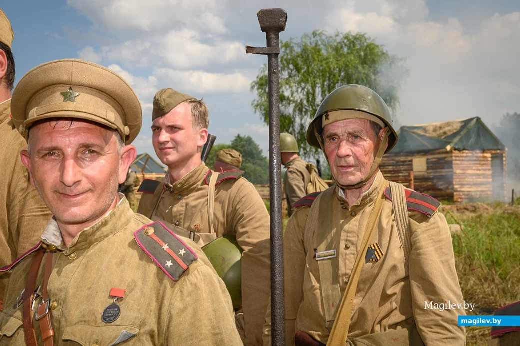 30.06.2024. Щатково, Бобруйский район. Военно-историческая реконструкция Бобруйской