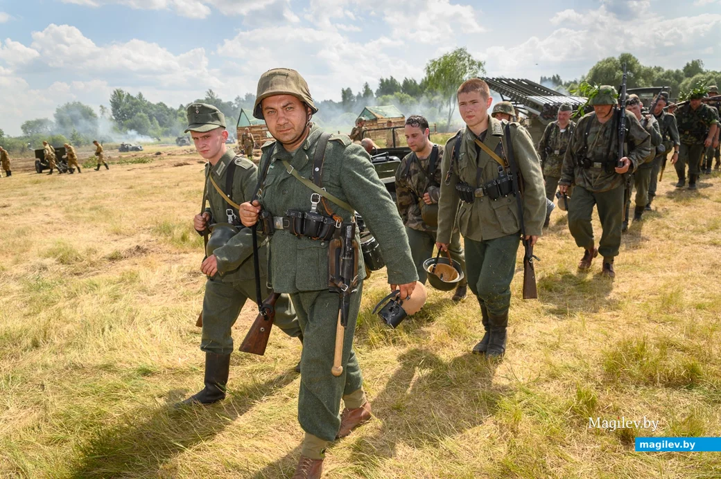 30.06.2024. Щатково, Бобруйский район. Военно-историческая реконструкция Бобруйской