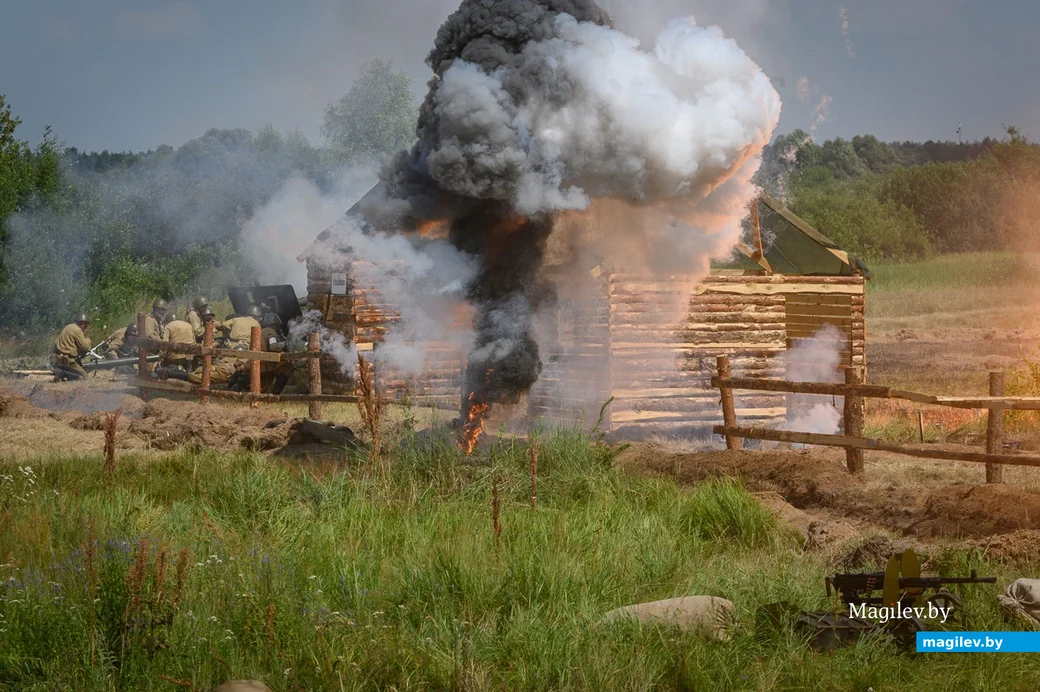 30.06.2024. Щатково, Бобруйский район. Военно-историческая реконструкция Бобруйской