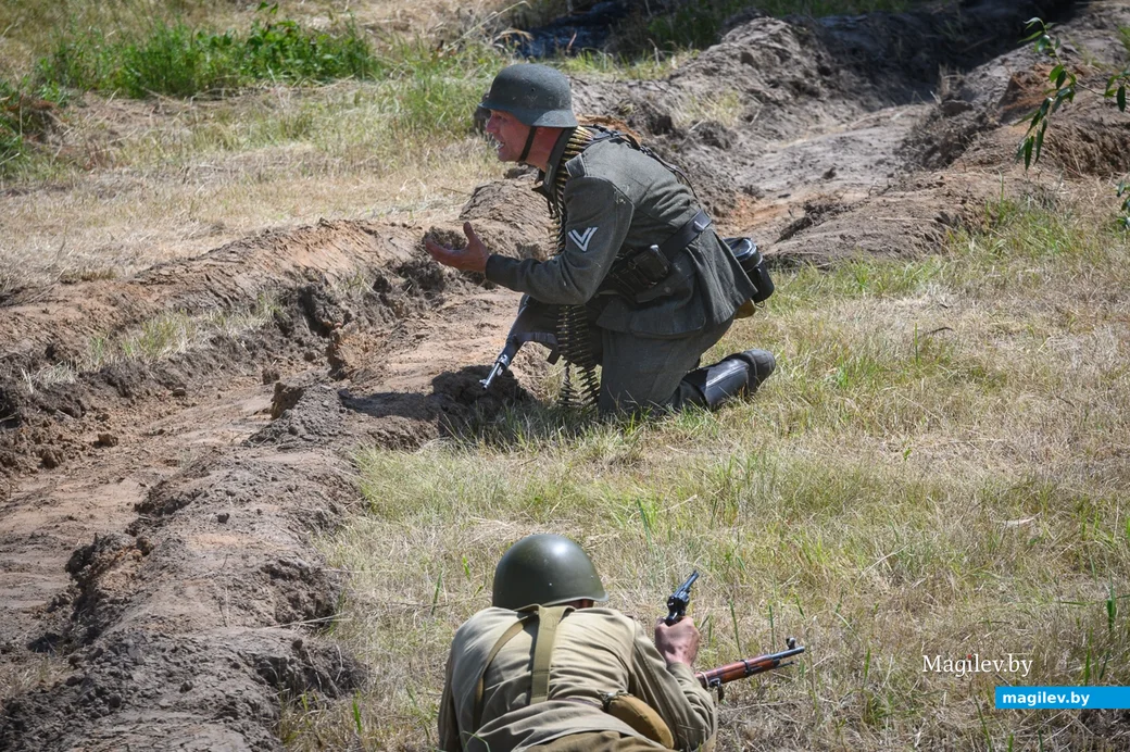30.06.2024. Щатково, Бобруйский район. Военно-историческая реконструкция Бобруйской
