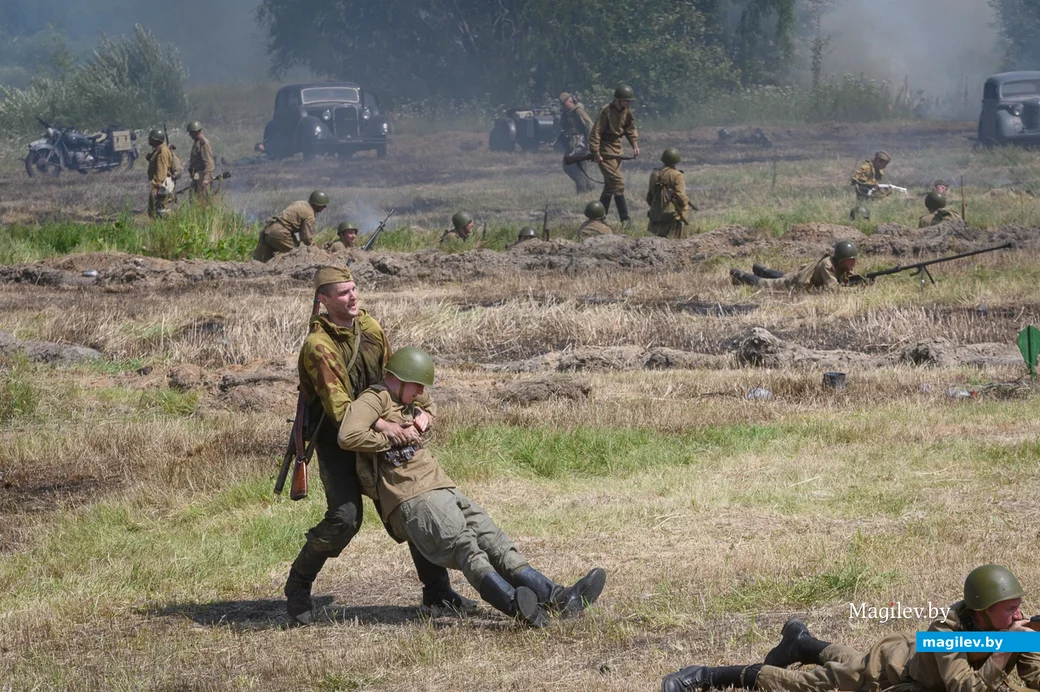 30.06.2024. Щатково, Бобруйский район. Военно-историческая реконструкция Бобруйской