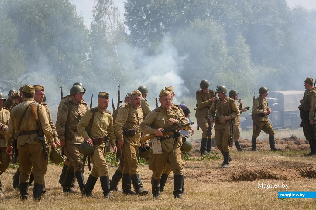 30.06.2024. Щатково, Бобруйский район. Военно-историческая реконструкция Бобруйской