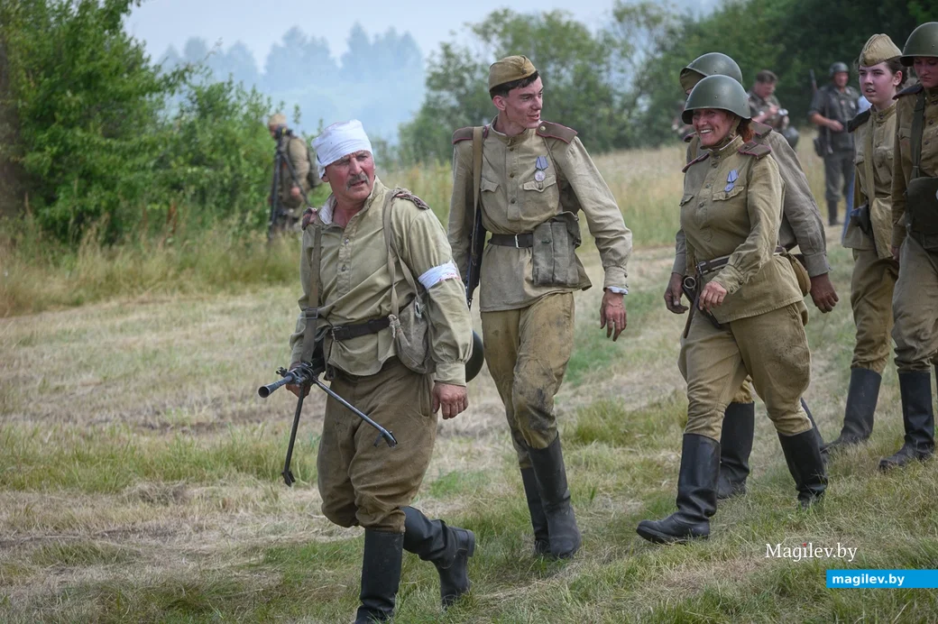 30.06.2024. Щатково, Бобруйский район. Военно-историческая реконструкция Бобруйской