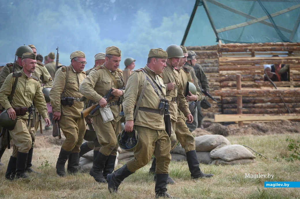 30.06.2024. Щатково, Бобруйский район. Военно-историческая реконструкция Бобруйской