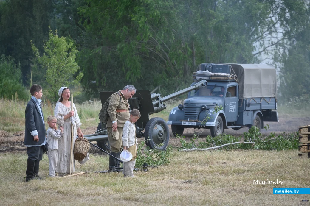 30.06.2024. Щатково, Бобруйский район. Военно-историческая реконструкция Бобруйской