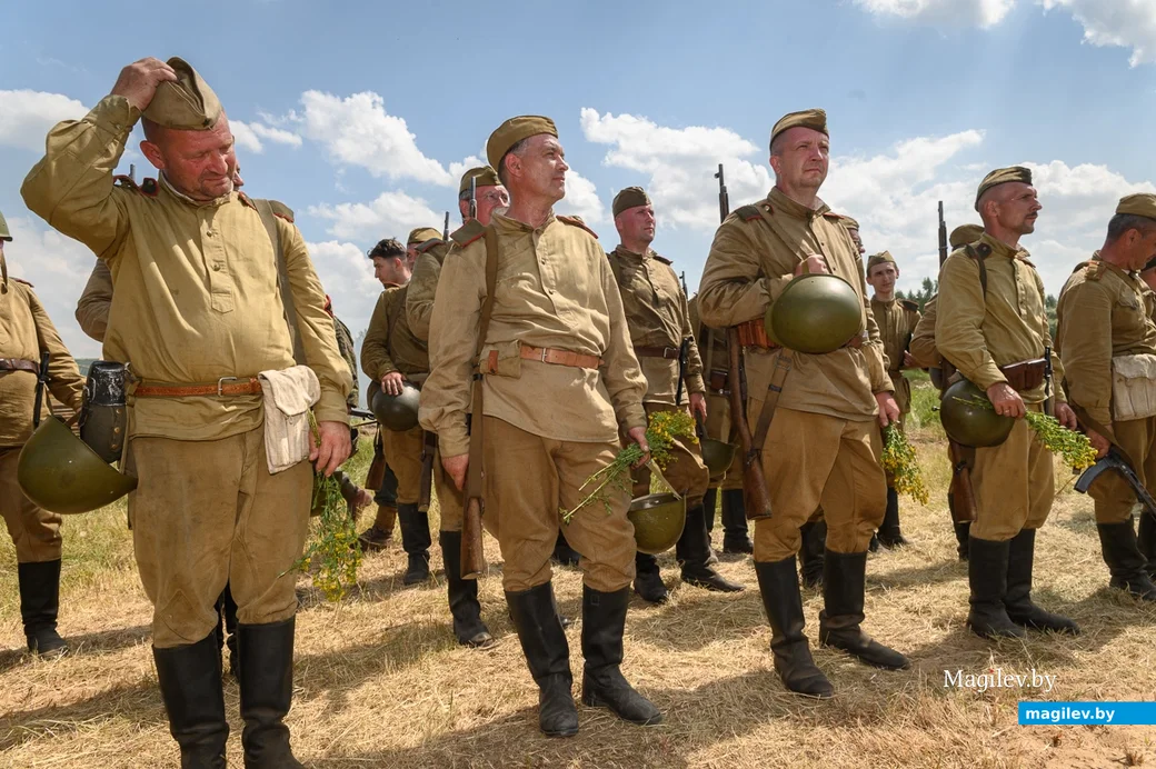 30.06.2024. Щатково, Бобруйский район. Военно-историческая реконструкция Бобруйской