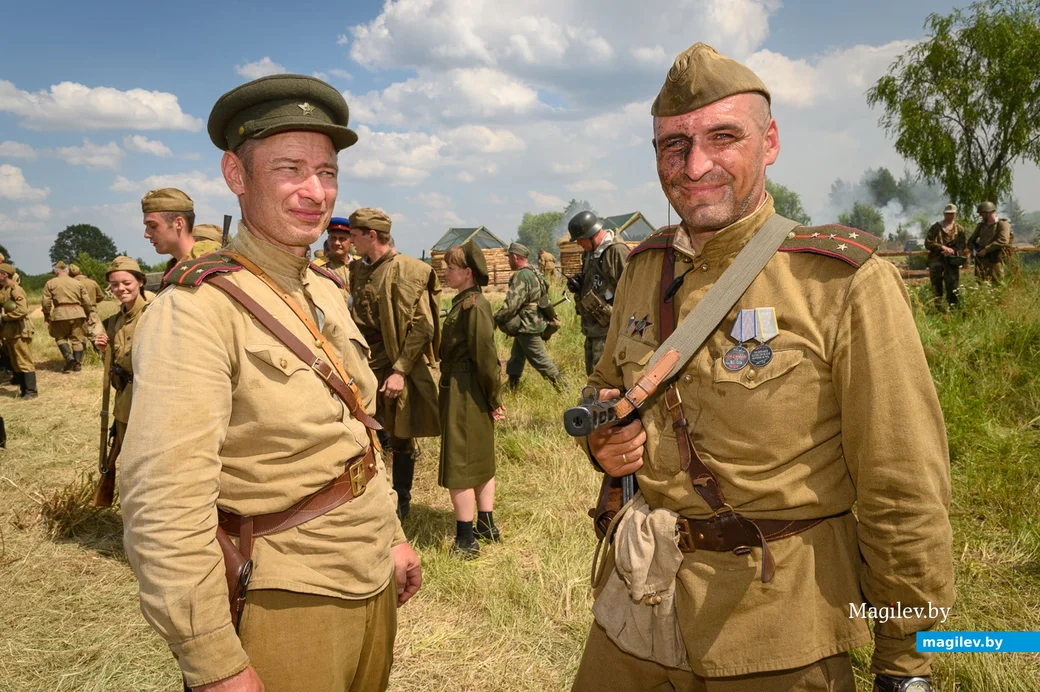 30.06.2024. Щатково, Бобруйский район. Военно-историческая реконструкция Бобруйской
