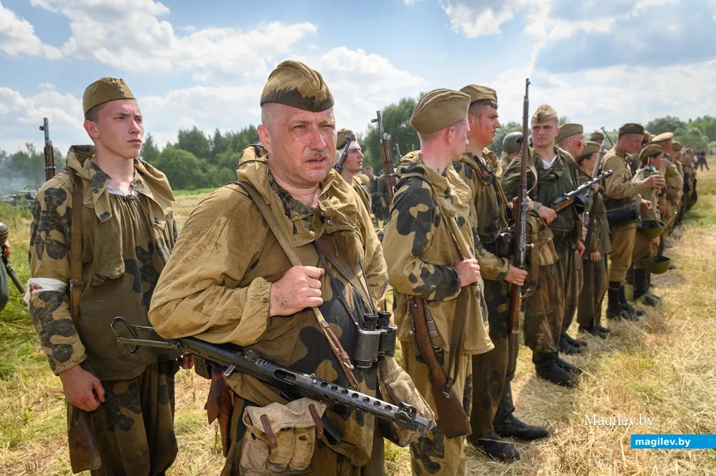 30.06.2024. Щатково, Бобруйский район. Военно-историческая реконструкция Бобруйской