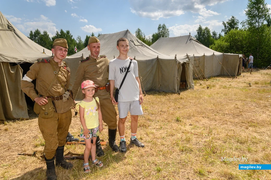 30.06.2024. Щатково, Бобруйский район. Военно-историческая реконструкция Бобруйской