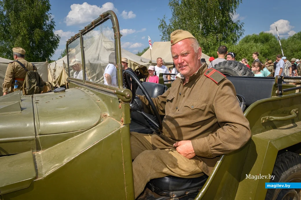 30.06.2024. Щатково, Бобруйский район. Военно-историческая реконструкция Бобруйской