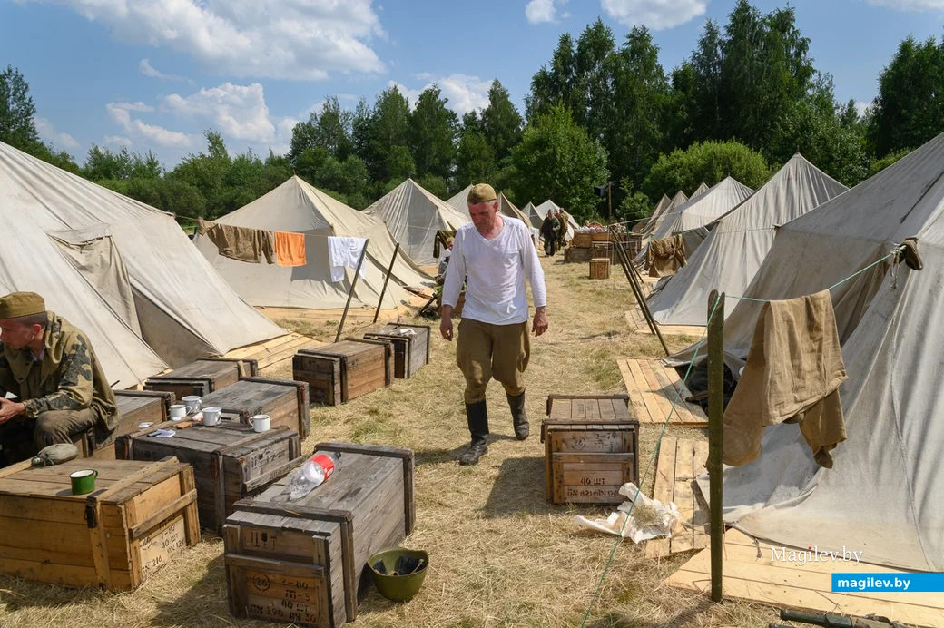 30.06.2024. Щатково, Бобруйский район. Военно-историческая реконструкция Бобруйской