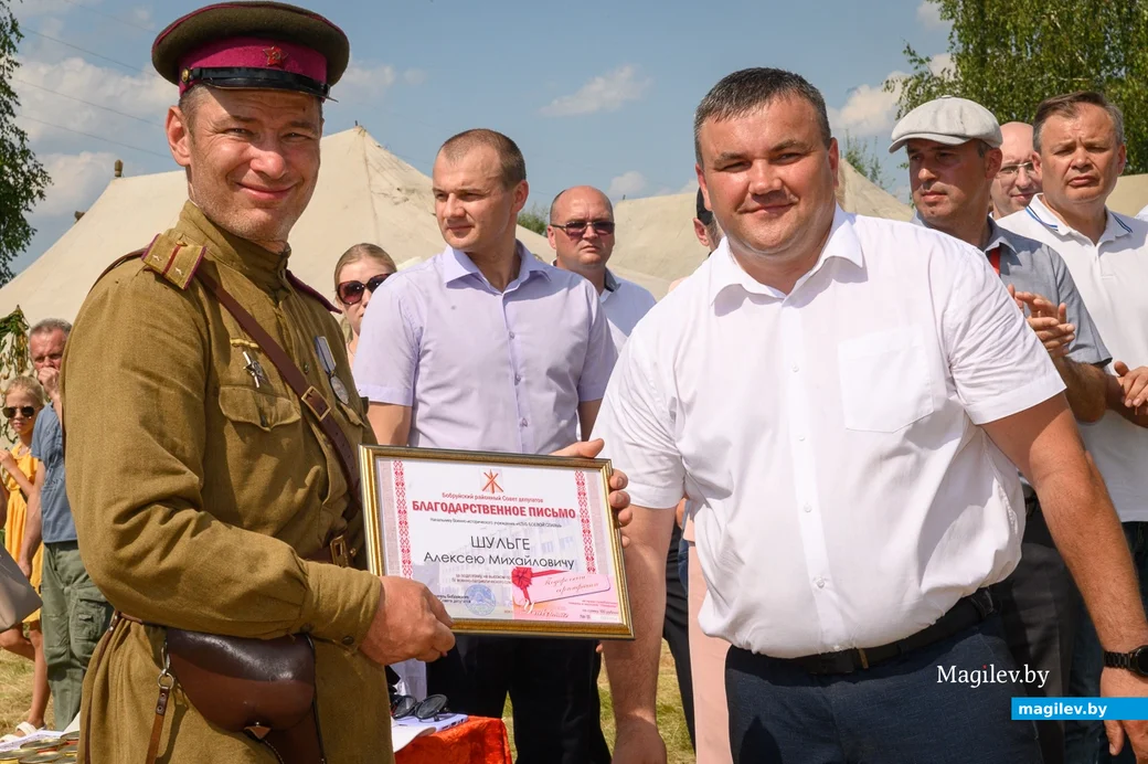 30.06.2024. Щатково, Бобруйский район. Военно-историческая реконструкция Бобруйской