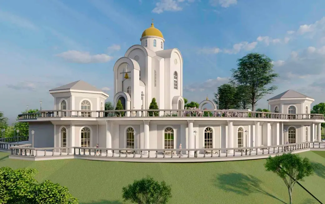 Музейный комплекс планируют построить в парке Горького Могилева. Проектное решение.