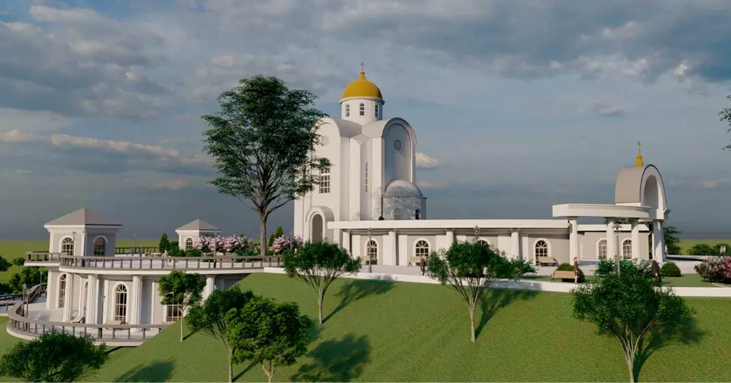 Музейный комплекс планируют построить в парке Горького Могилева. Проектное решение.