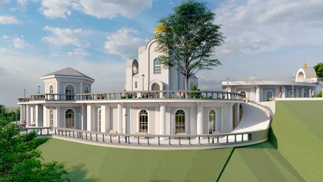 Музейный комплекс планируют построить в парке Горького Могилева. Проектное решение.