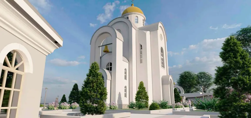 Музейный комплекс планируют построить в парке Горького Могилева. Проектное решение.