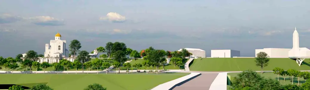 Музейный комплекс планируют построить в парке Горького Могилева. Проектное решение.