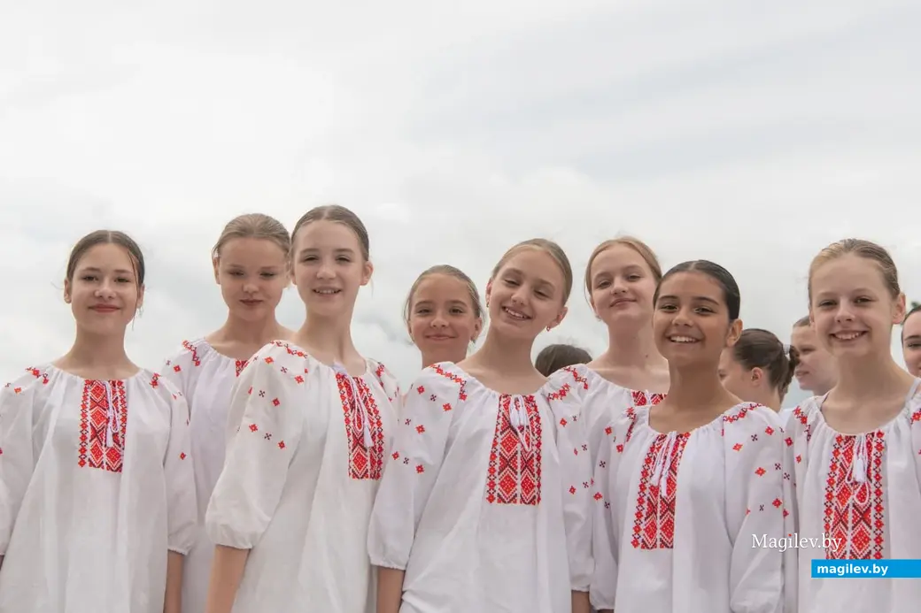 3 июля 2024 года. Театрализованный митинг, посвященный 80-й годовщине освобождения Республики Беларусь от немецко-фашистских захватчиков на мемориальном комплексе