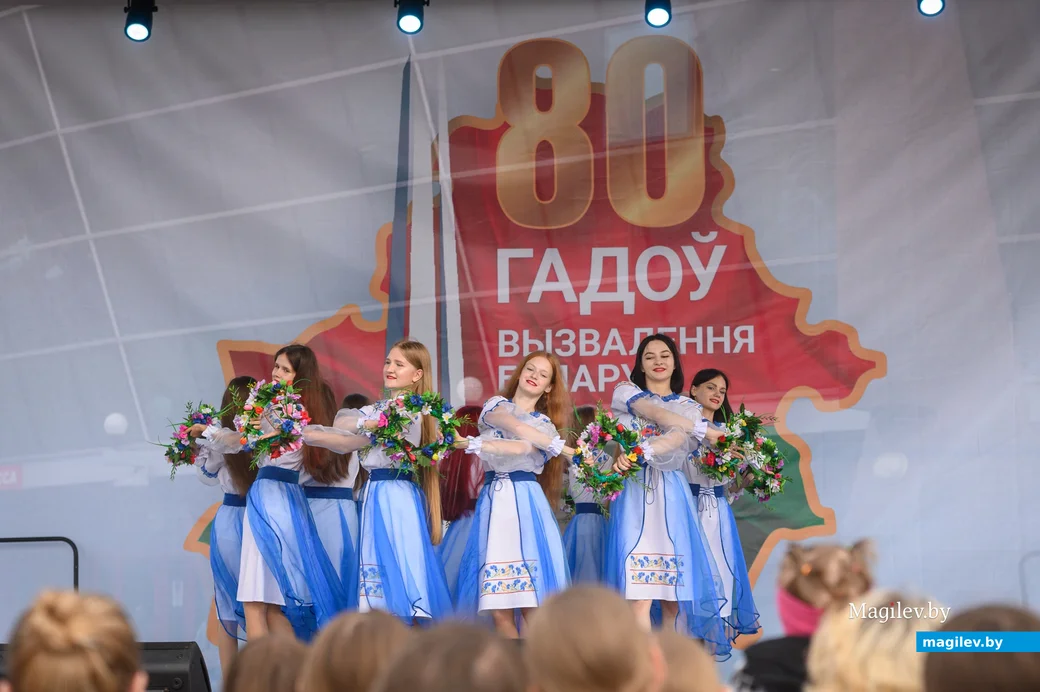 03.07.2024. Бобруйск-Арена. Праздничный концерт «Квітней, радзіма, пад блакітным небам!» в честь