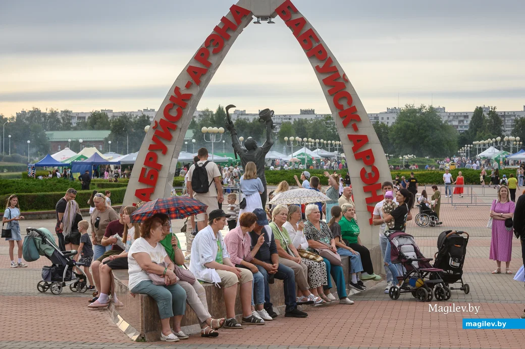 03.07.2024. Бобруйск-Арена. Праздничный концерт «Квітней, радзіма, пад блакітным небам!» в честь