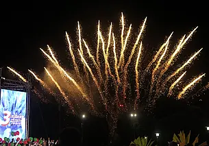 Праздничный концерт и фейерверк в честь Дня Независимости Беларуси: наш фоторепортаж