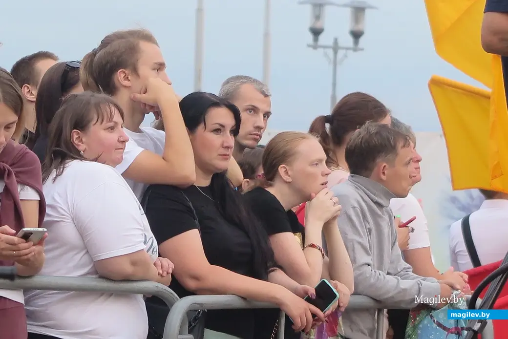 3 июля 2024 г. Могилев, пл. Славы. На праздничном концерте.