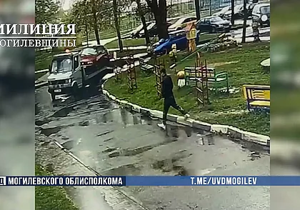 Могилевчанин увез чужое авто на эвакуаторе, чтобы сдать его на металлолом