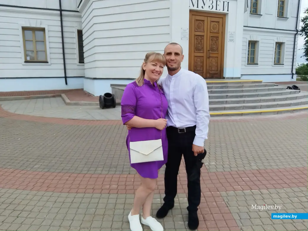 05.07.2024 г. Могилев, ЗАГС. Молодожены недели Андрей Балахонов и Наталья Агеева.