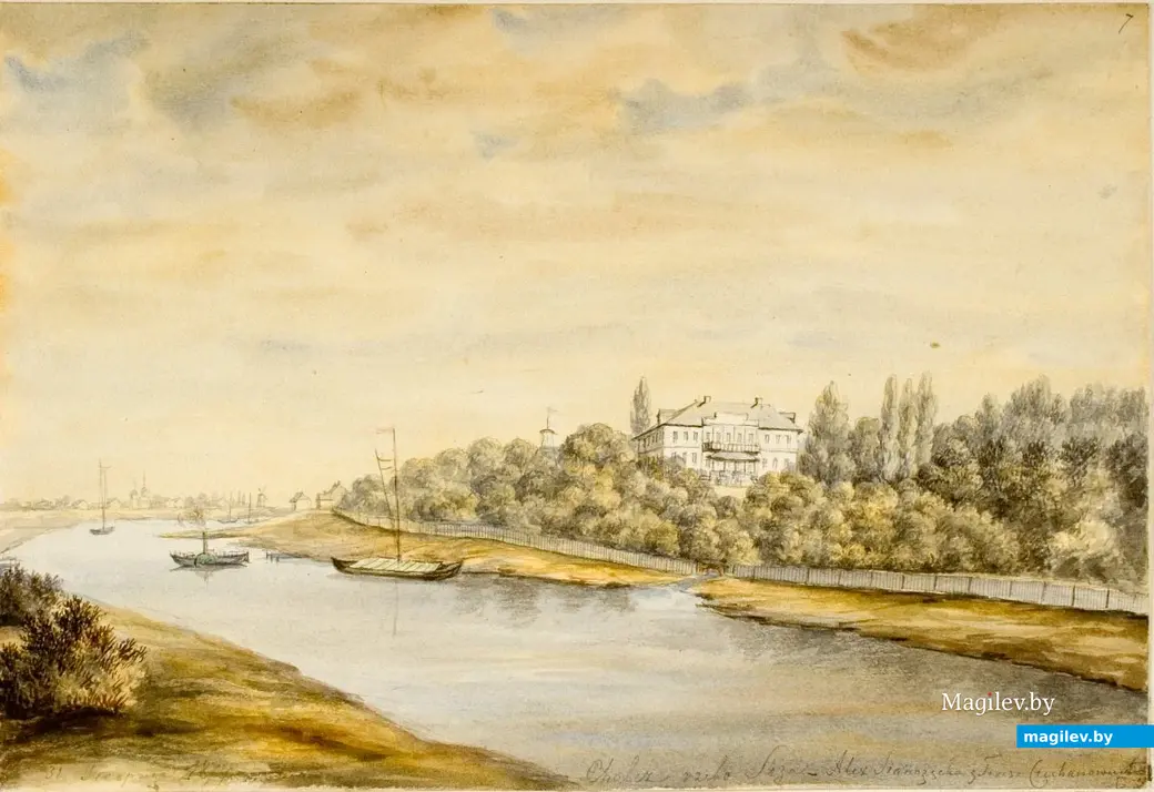 Работа Наполеона Орды. Усадьба в Хальче. Фото: ru.wikipedia.org.
