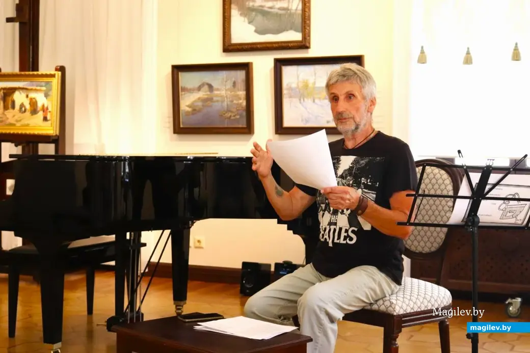 13.07.2024, Могилев, музей Бялыницкого –Бирули. Вечер современных белорусских авторов.