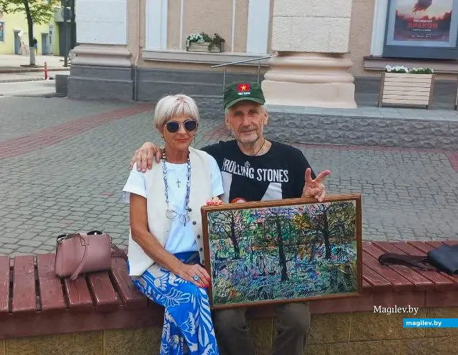 Лето 2024 г., Могилев. Мы со Светой Белоусовой.