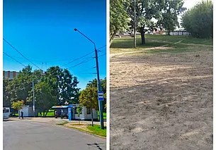 Остановку на кольце Пушкинского и Димитрова проспектов в Могилеве снесли