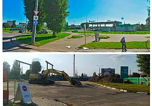 На месте снесенной АЗС №83 по Славгородскому шоссе в Могилеве построят новую
