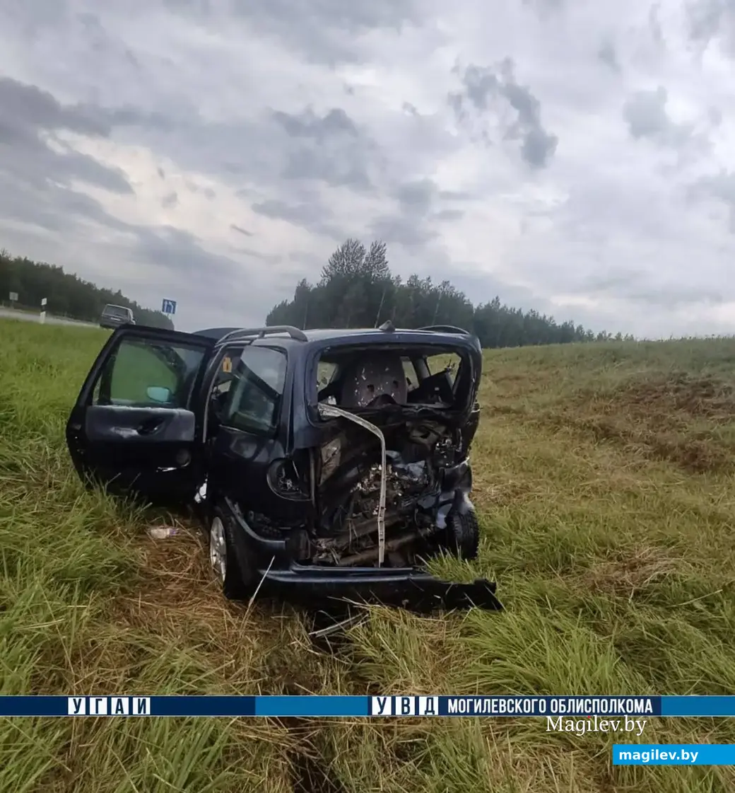 18.07.2024 г. Белыничский район. Фото с места ДТП: УГАИ УВД облисполкома