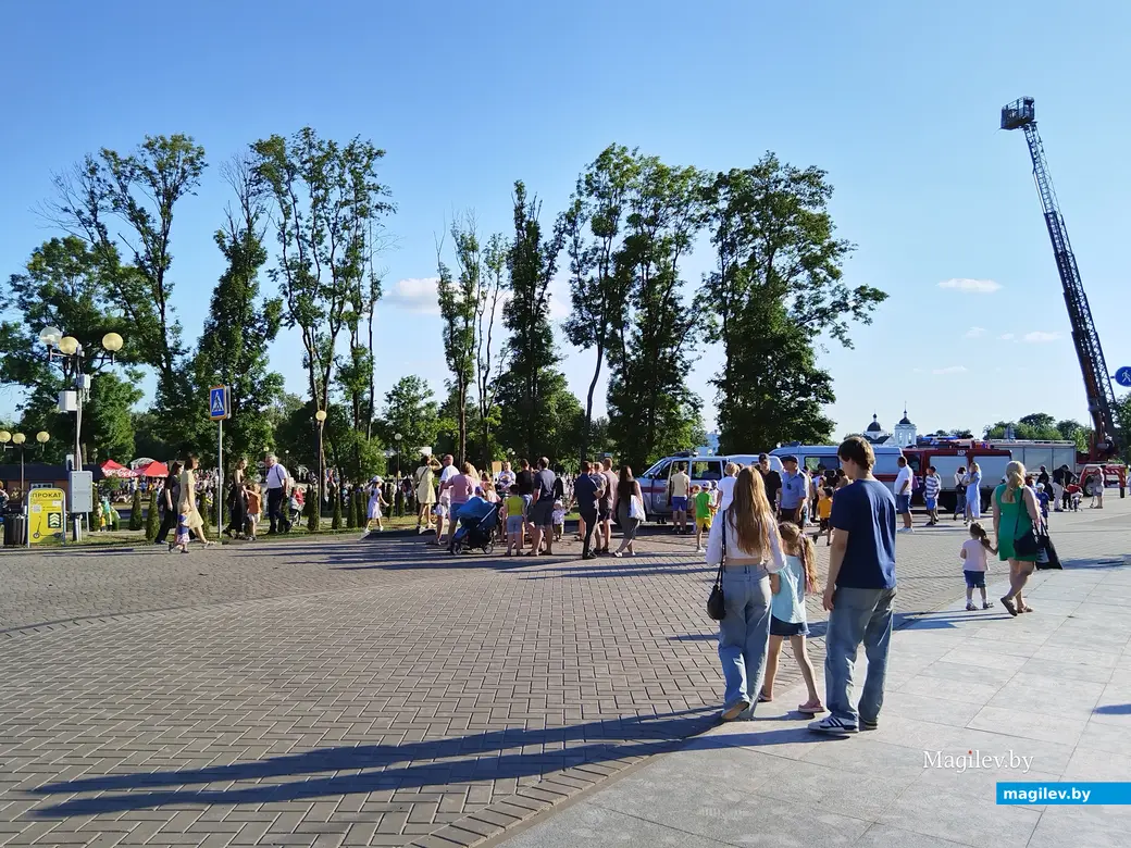 19.07.24 г. Могилев. Парк Подниколье. Праздничные мероприятия, посвященные Дню пожарной службы Республики Беларусь.