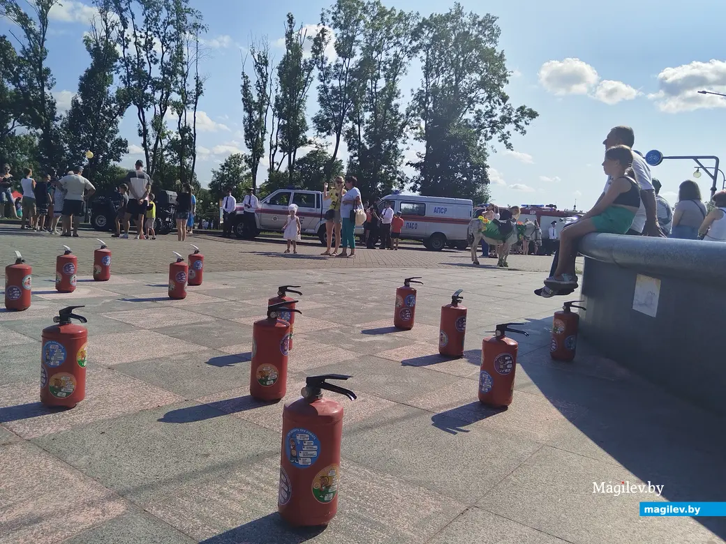 19.07.24 г. Могилев. Парк Подниколье. Праздничные мероприятия, посвященные Дню пожарной службы Республики Беларусь.