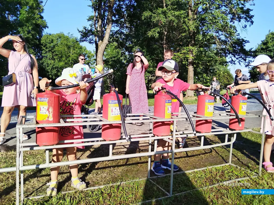 19.07.24 г. Могилев. Парк Подниколье. Праздничные мероприятия, посвященные Дню пожарной службы Республики Беларусь.