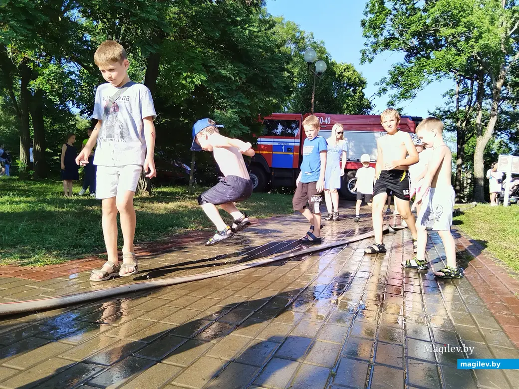 19.07.24 г. Могилев. Парк Подниколье. Праздничные мероприятия, посвященные Дню пожарной службы Республики Беларусь.