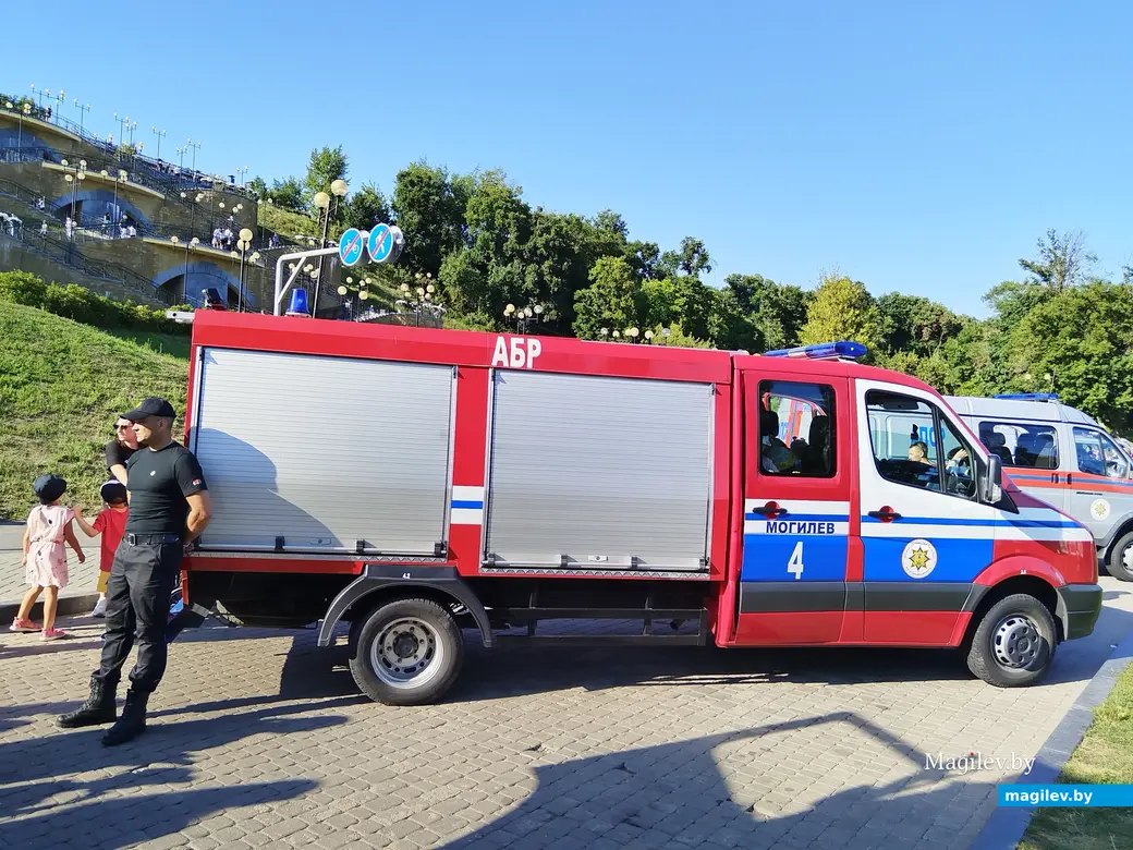 19.07.24 г. Могилев. Парк Подниколье. Праздничные мероприятия, посвященные Дню пожарной службы Республики Беларусь.
