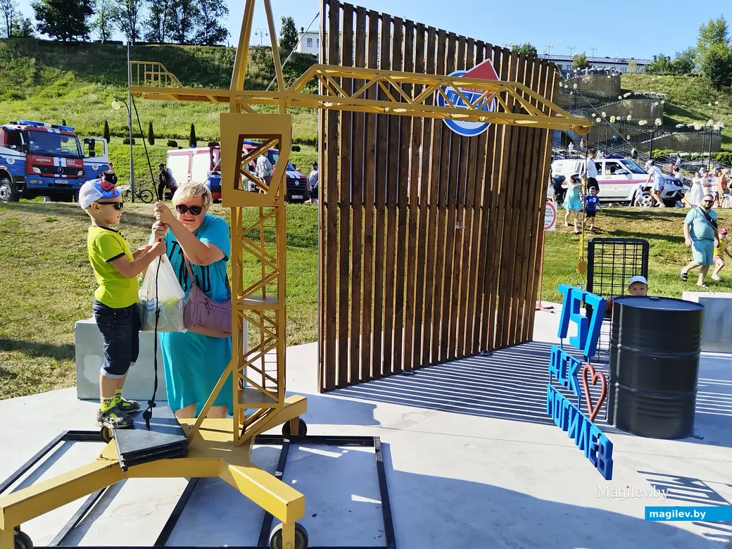 19.07.24 г. Могилев. Парк Подниколье. Праздничные мероприятия, посвященные Дню пожарной службы Республики Беларусь.