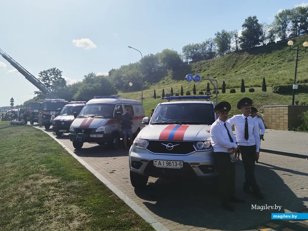 19.07.24 г. Могилев. Парк Подниколье. Праздничные мероприятия, посвященные Дню пожарной службы Республики Беларусь.
