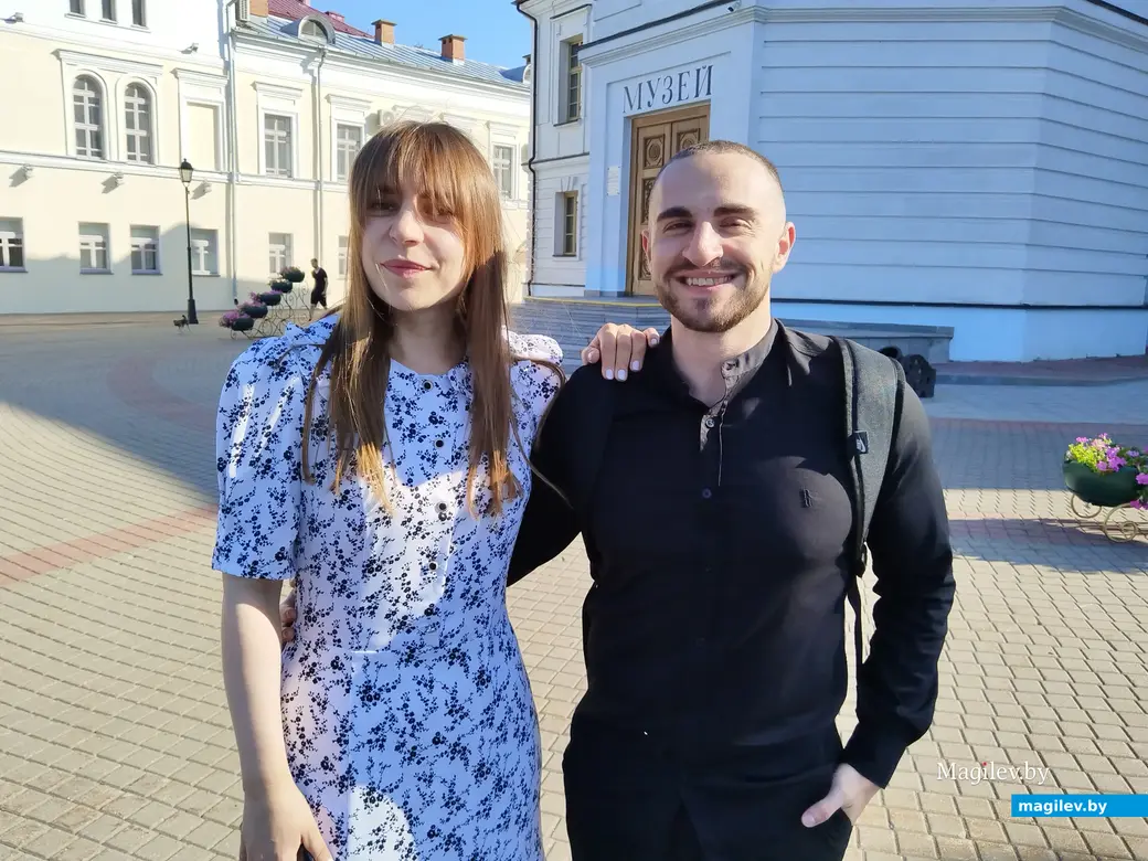 19.07. 2024 г. Могилев. ЗАГС. Молодожены недели Дарья и Игорь Ратнеры.