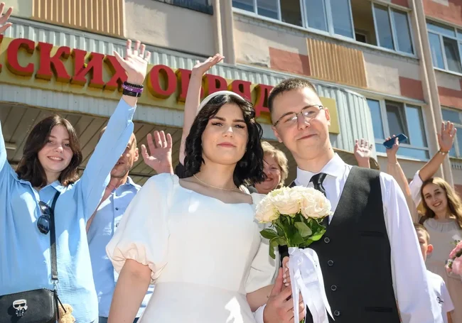 «За полтора года с ней набрал уже пару килограммов!» Свадебная пара недели