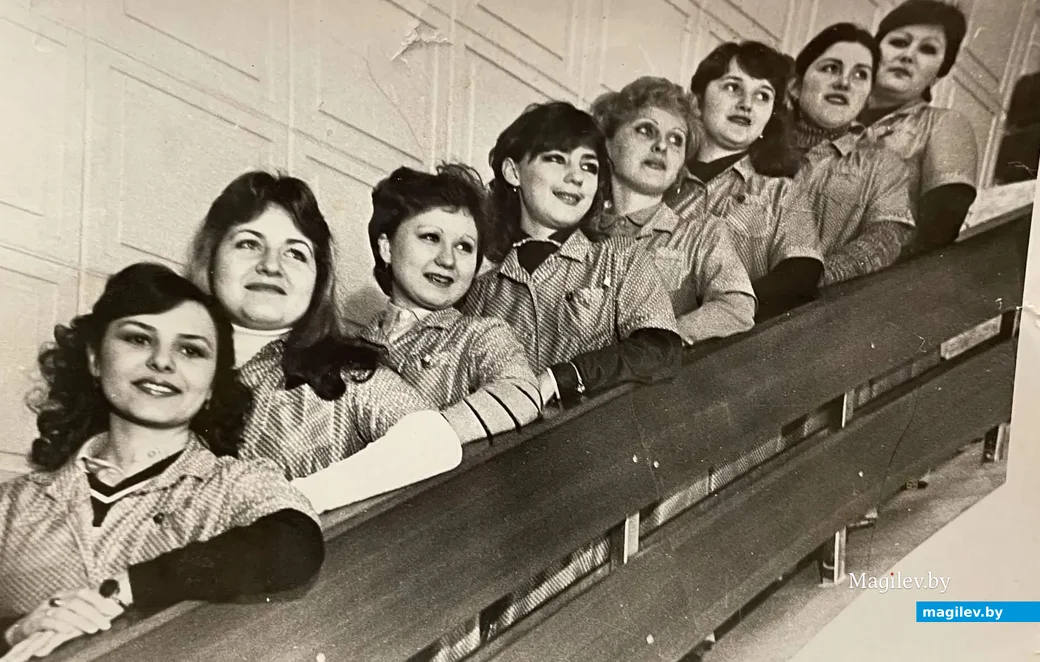 Бобруйск, 1980-ые. Магазин «Дом одежды». Фото предоставлено Татьяной Козловской, она работала